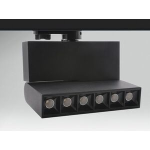 CENTURY REGIA SHOP LINEAR LED 18W 3000K 1000lm CRI95 UGR19 černá obraz