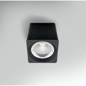 CENTURY Stropní svítidlo LED QUBE ČERNÉ 131x131x133mm 15W 230V 3000K 45d IP20 obraz