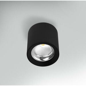 CENTURY Stropní svítidlo LED RONDO černé pr.130x155mm 15W 230V 3000K 45d IP20 obraz
