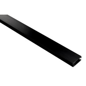 Deko-Light 1-fázový kolejnicový systém - D-One krycí panel přisazená kolejnice, 1m, černá 720039 obraz