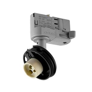 Deko-Light 3-fázové bodové svítidlo - Can základna, 1x max. 7, 5 W GU10, stříbrná 707248 obraz