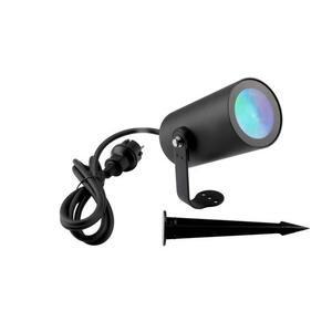 Deko-Light bodové venkovní svítidlo se zápichem RF-smart, Wide-Spot, 12W, RGB+2700-6500 K, černá 843540 obraz