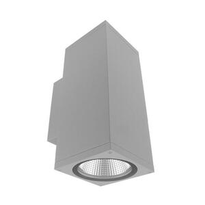 Deko-Light nástěnné přisazené svítidlo - ShoreLine Pro hranaté Up+Down, 21 W, DIM, 3000/4000 K, světlešedá 731199 obraz