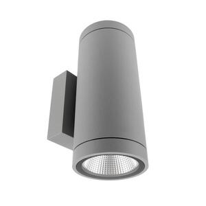 Deko-Light nástěnné přisazené svítidlo - ShoreLine Pro kulaté Up+Down, 20 W, DIM, 3000/4000 K, světlešedá 731193 obraz