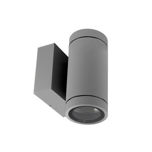 Deko-Light nástěnné přisazené svítidlo - ShoreLine Pro kulaté Up+Down, 2x max. 7, 5 W GU10, světlešedá 731214 obraz