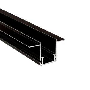 Deko-Light profil - Combo montážní fasádní profil s křídly, 3mm, 3m černá 970831 obraz