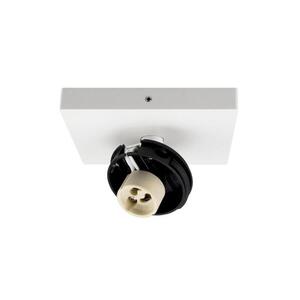 Deko-Light stropní přisazené svítidlo - Can Tilt hranatá základna, 1x 7, 5 W GU10, bílá 348264 obraz