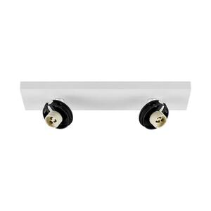 Deko-Light stropní přisazené svítidlo - Can Tilt hranatá základna, 2x 7, 5 W GU10, bílá 348266 obraz