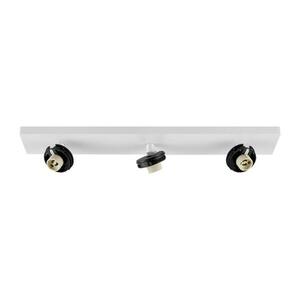 Deko-Light stropní přisazené svítidlo - Can Tilt hranatá základna, 3x 7, 5 W GU10, bílá 348268 obraz