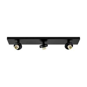 Deko-Light stropní přisazené svítidlo - Can Tilt hranatá základna, 3x 7, 5 W GU10, černá 348269 obraz