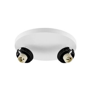 Deko-Light stropní přisazené svítidlo - Can Tilt kulaté základna, 2x 7, 5 W GU10, bílá 348272 obraz
