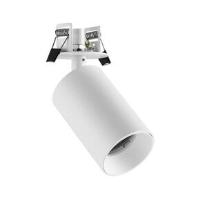 Deko-Light vestavné bodové svítidlo - Can Tilt kulaté, 1x 7, 5 W GU10, bílá 565755 obraz