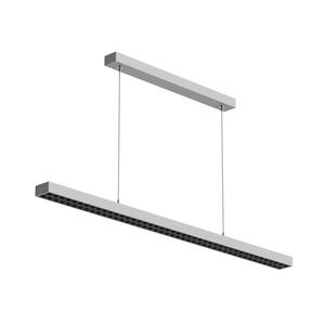 Deko-Light závěsné svítidlo Office Three Standard Up and Down, 56 W, DALI, 4000 K, světlešedá 342259 obraz