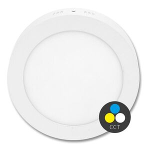 Ecolite SMD kruh přisazený 22, 5cm 18W CCT IP20 1620lm LED24V-CSL-CCT/18W/BI obraz