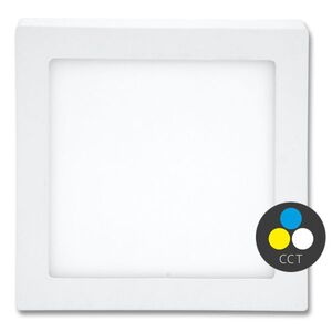 Ecolite SMD panel přisazený 22, 5x22, 5cm 18W CCT IP20 1620lm LED24V-CSQ-CCT/18W/BI obraz