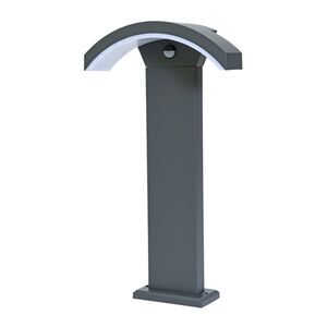 Ecolite SMD venkovní sloupek 50cm PIR 9W 560lm 4000K IP54 antracit Z1107/PIR/500-CR obraz