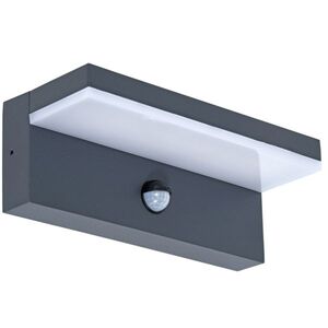 Ecolite SMD venkovní svítidlo PIR 9W 700lm 4000K IP44 antracit Z1387A/PIR-CR obraz