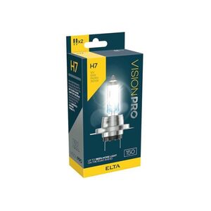 ELTA H7 VisionPro +150% 55W 12V Px26d sada 2ks EBH7150TR obraz