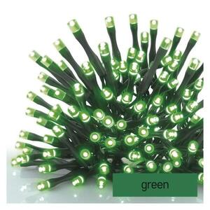 EMOS Standard LED spojovací vánoční řetěz, 10 m, venkovní i vnitřní, zelená D1AG01 obraz
