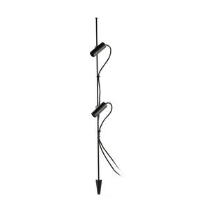 FARO CLAP 1030 lampa se zápichem, černá 2x6W 3000K 38st. obraz