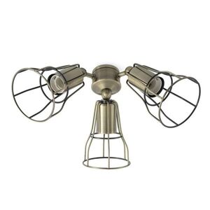 FARO sada osvětlení zlatá pro ventilátory YAKARTA obraz