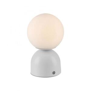 PAUL NEUHAUS JUST LIGHT Kolekce Schöner Wohnen LED bateriové stolní svítidlo RUDI, bílé, přes USB 3000-6000K obraz