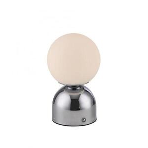 PAUL NEUHAUS JUST LIGHT Kolekce Schöner Wohnen LED bateriové stolní svítidlo RUDI, chrom, nabíjecí přes USB 3000-6000K obraz