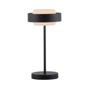 PAUL NEUHAUS JUST LIGHT Kolekce Schöner Wohnen LED stolní lampa Elmo černá dotykový stmívač 3000K obraz