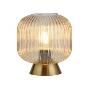JUST LIGHT Kolekce Schöner Wohnen stolní lampa NAMI, jantar, E27, vhodné pro LED žárovky obraz