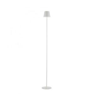 JUST LIGHT LED bateriové svítidlo bílé, stojací a stolní lampa, dotykový stmívač, IP54 pro venkovní použití 3000K obraz