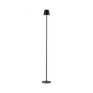 JUST LIGHT LED bateriové svítidlo černé, stojací a stolní lampa, dotykový stmívač, IP54 pro venkovní použití 3000K obraz