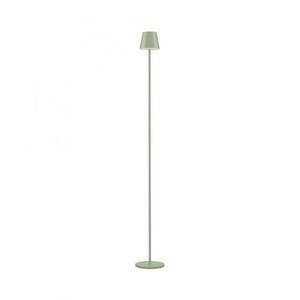 JUST LIGHT LED bateriové svítidlo zelené, stojací a stolní lampa, dotykový stmívač, IP54 pro venkovní použití 3000K obraz