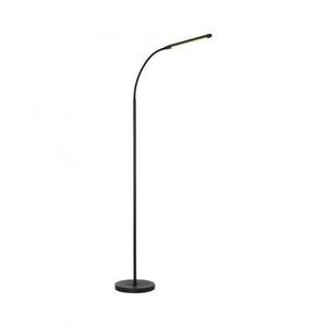 JUST LIGHT LED stojací svítidlo černé 3 krokové CCT, dotykový stmívač, nastavitelná hlava 2700-5000K obraz