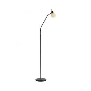 JUST LIGHT LED stojací svítidlo černé, vypínač, flexibilní nastavitelné, do obývacího pokoje 3000K obraz
