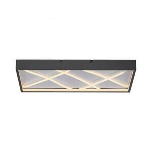 JUST LIGHT LED stropní svítidlo MIKADO, černé, hranaté, stmívatelné, paměťová funkce, SimplyDim 3000K obraz