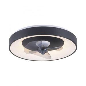 PAUL NEUHAUS JUST LIGHT LED stropní svítidlo s ventilátorem černé, časovač, stmívatelné paměťová funkce 2700-5000K obraz