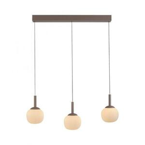 PAUL NEUHAUS JUST LIGHT LED závěsné svítidlo NAMI, písková barva, podlouhlé, stmívatelné, Comfort-Lift, paměťová funkce, SimplyDim 3000K obraz