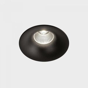 KOHL LIGHTING KOHL-Lighting LUXO IP65 zapuštěné svítidlo s rámečkem pr.85 mm černá 38° 12W CRI 90 2700K Dali obraz
