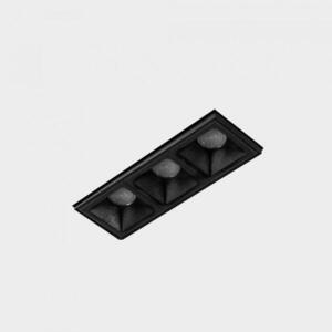 KOHL LIGHTING KOHL-Lighting NSES bezrámečkové zapuštěné svítidlo 95x35 mm černá 6 W 45D CRI 90 4000K Non-Dimm obraz