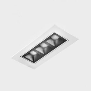 KOHL LIGHTING KOHL-Lighting NSES TILT zapuštěné svítidlo s rámečkem 123x58 mm bílá-černá 6 W 15D CRI 90 4000K Non-Dimm obraz