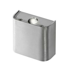 LED Nástěnné svítidlo AZzardo Ginno 1 aluminium AZ0764 2x1W 160lm 3000K IP20 9cm hliníkové obraz