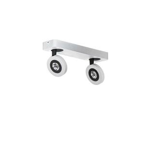 LED Nástěnné/stropní přisazené svítidlo AZzardo Enzo 2 AZ0670 2x5W 460lm 3000K IP20 32cm bílo-černé obraz