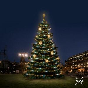 DecoLED LED světelná sada na stromy vysoké 12-14m, teplá bílá s Flash, dekory EFD05W obraz