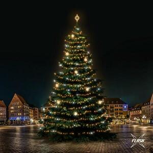 DecoLED LED světelná sada na stromy vysoké 21-23m, teplá bílá s Flash, dekory EFD05W obraz