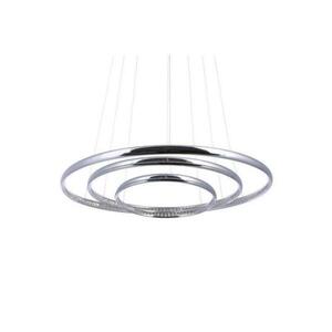 LED Závěsné svítidlo AZzardo Brighton 3 AZ1609 55W 3300lm 3000K IP20 80cm chromové obraz