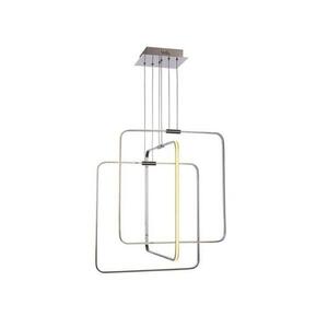 LED Závěsné svítidlo AZzardo Madrid AZ2468 80W 4500lm 3000K IP20 80cm stmívatelné chromové obraz