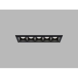 LED2 2491353DT Zápustné svítidlo LINEAR II 5, B TRIAC 10W 3000K/3500K/4000K UGR černá obraz