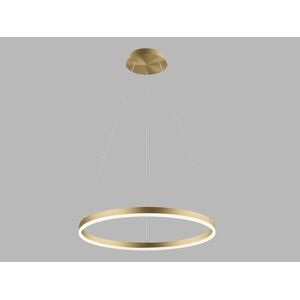 LED2 3270977D Závěsné svítidlo CIRCLE 60 P-Z, G DALI/PUSH 42W 2700K/3000K/4000K zlatá obraz