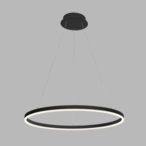 LED2 3271033DT CIRCLE 80 P-Z, B DIM 62W 3000K závěsné černé obraz