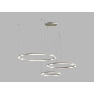 LED2 3274776ZBTW Závěsné svítidlo CIRCLE SET 3 P-Z, N ZIGBEE TW 136W 2700K-4000K matný nikl obraz